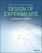 Design Of Experiment – A Modern Approach, 1st Edit ion