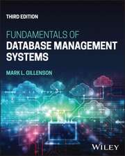 Fundamentals of Database Management Systems, Third Edition