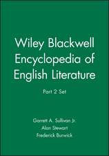 Wiley Blackwell Encyclopedia of English Literature Part 2 SET