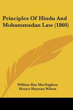 Principles Of Hindu And Mohammadan Law (1860)