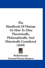 The Handbook of Dining