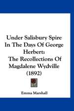 Under Salisbury Spire In The Days Of George Herbert