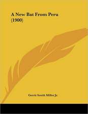 A New Bat From Peru (1900)