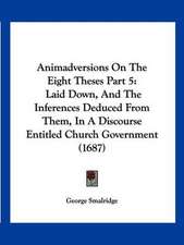 Animadversions On The Eight Theses Part 5