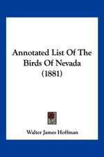 Annotated List Of The Birds Of Nevada (1881)