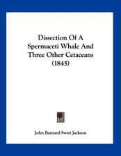 Dissection Of A Spermaceti Whale And Three Other Cetaceans (1845)