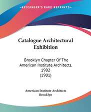 Catalogue Architectural Exhibition