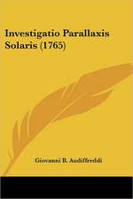 Investigatio Parallaxis Solaris (1765)