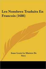 Les Nombres Traduits En Francois (1686)