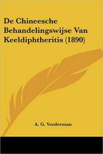 De Chineesche Behandelingswijse Van Keeldiphtheritis (1890)