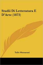 Studii Di Letteratura E D'Arte (1873)