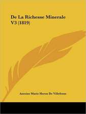 De La Richesse Minerale V3 (1819)