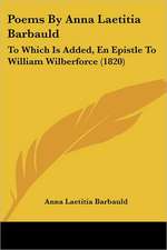 Poems By Anna Laetitia Barbauld