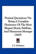 Poetical Quotations V4