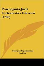 Praecognita Juris Ecclesiastici Universi (1788)