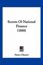 Secrets Of National Finance (1888)