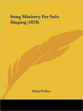 Song Ministry For Solo Singing (1878)