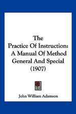 The Practice Of Instruction