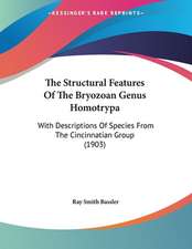 The Structural Features Of The Bryozoan Genus Homotrypa