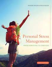 Personal Stress Management