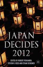 Japan Decides 2012: The Japanese General Election