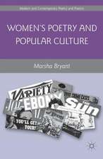 Women's Poetry and Popular Culture