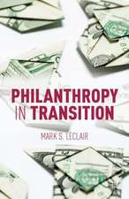 Philanthropy in Transition