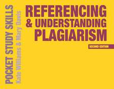 Referencing and Understanding Plagiarism