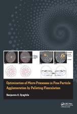 Optimization of Micro Processes in Fine Particle Agglomeration by Pelleting Flocculation