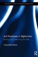 Aid Paradoxes in Afghanistan: Building and Undermining the State