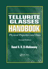 Tellurite Glasses Handbook