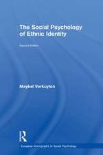 The Social Psychology of Ethnic Identity