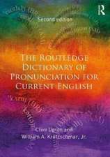 The Routledge Dictionary of Pronunciation for Current English