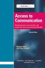 Access to Communication: Developing the Basics of Communication with People with Severe Learning Difficulties Through Intensive Interaction