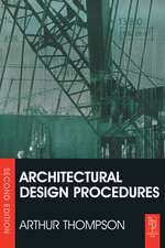 Architectural Design Procedures