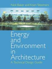 Energy and Environment in Architecture: A Technical Design Guide