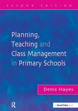 Planning, Teaching and Class Management in Primary Schools