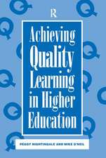 Achieving Quality Learning in Higher Education