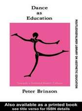 Dance as Education