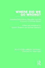 Where Did We Go Wrong?: Industrial Performance, Education and the Economy in Victorian Britain