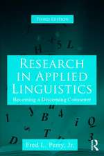 Research in Applied Linguistics: Becoming a Discerning Consumer