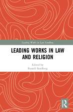 Leading Works in Law and Religion