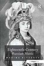 Eighteenth-Century Russian Music