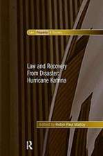 Law and Recovery From Disaster: Hurricane Katrina