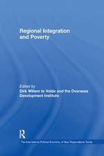 Regional Integration and Poverty