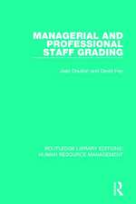 Managerial and Professional Staff Grading