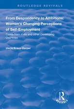 From Despondency to Ambitions: Women's Changing Perceptions of Self-Employment: Cases from India and Other Developing Countries