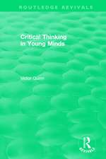 Critical Thinking in Young Minds