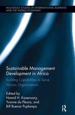 Sustainable Management Development in Africa: Building Capabilities to Serve African Organizations