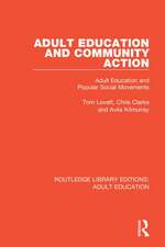 Adult Education and Community Action: Adult Education and Popular Social Movements